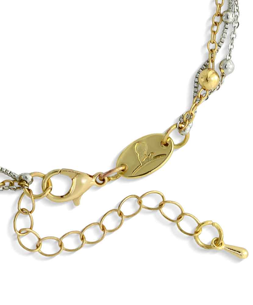 Primary image St. Jude Gold and Silver Chain Layered Bracelet